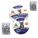 Colar Anti Pulgas e Carrapatos para Cães e Gatos - Colar de 38/62CM para Prevenção de Pulgas e Carrapatos, Eficaz por 8 Meses, Ajustável para Cães Pequenos e Gatos.
