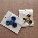 Spinner de Metal Triangular de 70mm, Rolamento R188, Gira por 3-4 Minutos. Brinquedo Antistresse para Crianças.